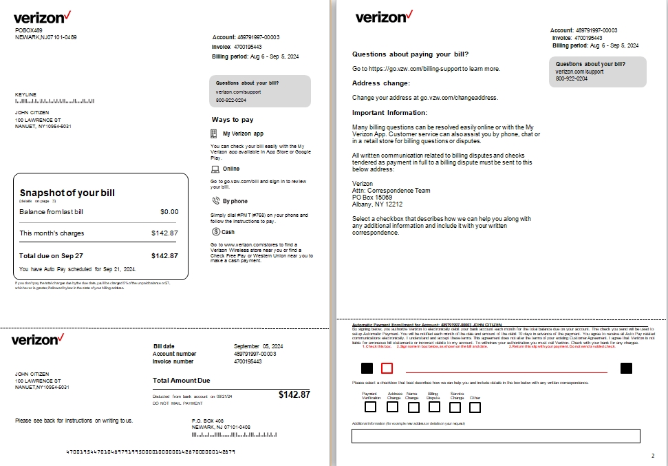  Minol USA business utility bill 